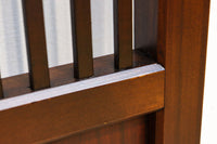 幅862ミリ 繊細な格子が引き立つ華やかな色彩の格子戸 F8464a 在庫2枚