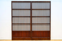 幅862ミリ 繊細な格子が引き立つ華やかな色彩の格子戸 F8464a 在庫2枚