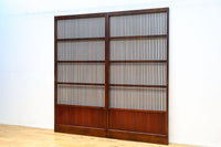 幅862ミリ 繊細な格子が引き立つ華やかな色彩の格子戸 F8464a 在庫2枚