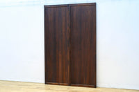 幅568ミリ 古色の落ち着いた風合いがモダンなスリム板戸 F8472 在庫1枚