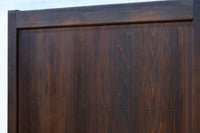 幅568ミリ 古色の落ち着いた風合いがモダンなスリム板戸 F8472 在庫1枚