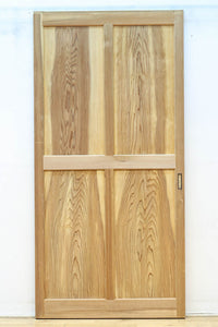 幅877ミリ 素地色の時代を重ねた味わいのある板戸 F8475 在庫3枚