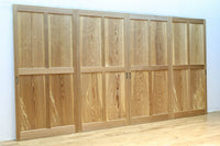 幅877ミリ 素地色の時代を重ねた味わいのある板戸 F8475 在庫3枚