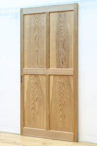 幅877ミリ 素地色の時代を重ねた味わいのある板戸 F8475 在庫3枚