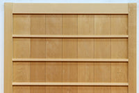 幅887ミリ 凛とした雰囲気の木地色の板戸 F8476 在庫2枚