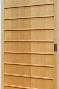 幅887ミリ 凛とした雰囲気の木地色の板戸 F8476 在庫2枚