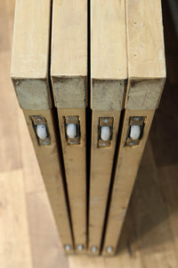 幅887ミリ 凛とした雰囲気の木地色の板戸 F8476 在庫2枚