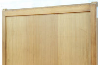 幅878ミリ 優しい木地色の色彩で上品な趣きある板戸 F8477b 在庫2枚