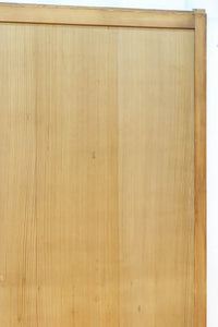 幅878ミリ 優しい木地色の色彩で上品な趣きある板戸 F8477b 在庫2枚