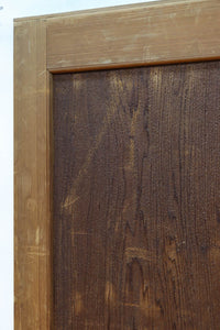 唐獅子の親子に牡丹を添えた歴史を重ねた味わい深い絵戸一組 F8481ab 在庫2枚一組