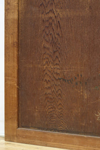 唐獅子の親子に牡丹を添えた歴史を重ねた味わい深い絵戸一組 F8481ab 在庫2枚一組