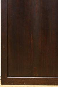 幅924ミリ 深い色合いで落ち着きのある無双板戸 F8497 在庫2枚