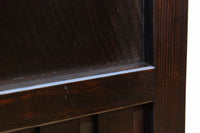 幅924ミリ 深い色合いで落ち着きのある無双板戸 F8497 在庫2枚