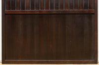 幅924ミリ 深い色合いで落ち着きのある無双板戸 F8497 在庫2枚