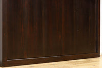 幅924ミリ 深い色合いで落ち着きのある無双板戸 F8497 在庫2枚