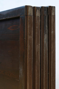 幅673ミリ スリム幅!! 繊細な格子を設けた透かし千本格子板戸 F8501 在庫4枚