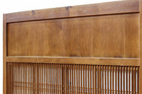 幅922ミリ 繊細な格子が見事な上品な佇まいの透かし板戸 F8502 在庫2枚