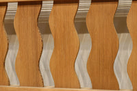 竹と波板装飾で和の風合い溢れる簾戸 F8505 在庫2枚