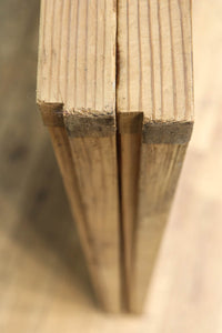 竹と波板装飾で和の風合い溢れる簾戸 F8505 在庫2枚