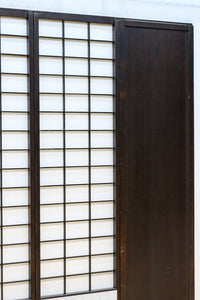 時代の風格ある舞良戸と障子戸の京町屋障子セット F8511 在庫4枚1組