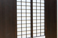 時代の風格ある舞良戸と障子戸の京町屋障子セット F8511 在庫4枚1組