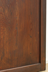 幅817ミリ グリーンカラーの大きな十字枠が目を引くガラス戸 F8523 在庫1枚