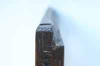 幅817ミリ グリーンカラーの大きな十字枠が目を引くガラス戸 F8523 在庫1枚