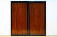 幅868ミリ 極上‼︎漆の艶が美しい上品な一枚板戸 F8532 在庫2枚