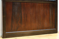 昭和レトロ!! 稀少ブルーのダイヤが可愛らしいガラス戸 F8537 在庫1枚