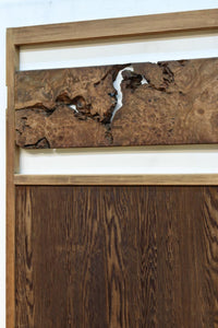 幅665ミリ スリム幅!! 自然の趣きある流木を活かした板戸 F8546 在庫1枚