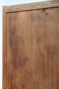 スリム幅!! 自然美の貫禄ある木地色板戸 F8552 在庫4枚