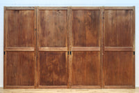 スリム幅!! 自然美の貫禄ある木地色板戸 F8552 在庫4枚