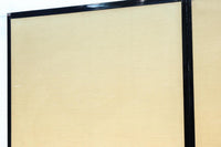 清楚な花模様を描いた丁寧な造りの襖戸 F8563 在庫2枚一組