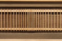 幅925ミリ 三色亀甲網代と組子模様が和モダンに飾るワーロン入り稀少障子戸 F8554 在庫2枚