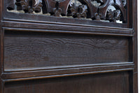 幅700ミリ、高さ2550ミリ 華やかなレリーフ彫刻が印象的な高さのある門扉 F8555ab 在庫(a:1 b:1)枚