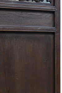 幅700ミリ、高さ2550ミリ 華やかなレリーフ彫刻が印象的な高さのある門扉 F8555ab 在庫(a:1 b:1)枚