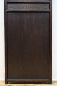 幅700ミリ、高さ2550ミリ 華やかなレリーフ彫刻が印象的な高さのある門扉 F8555ab 在庫(a:1 b:1)枚