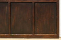 幅873ミリ 市松模様にガラスを配した和モダンなガラス戸 F8557 在庫4枚