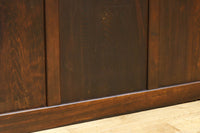 幅873ミリ 市松模様にガラスを配した和モダンなガラス戸 F8557 在庫4枚