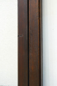 幅873ミリ 市松模様にガラスを配した和モダンなガラス戸 F8557 在庫4枚