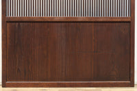 幅890ミリ 縦格子が端然と美しく並ぶ格子戸 F8564 在庫4枚