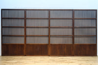 幅890ミリ 縦格子が端然と美しく並ぶ格子戸 F8564 在庫4枚