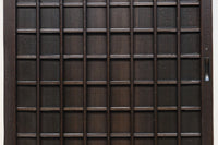 square lattice board door F8568