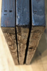 幅894ミリ 深みのある色彩で貫録のある全面格子戸 F8569 在庫3枚