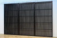 幅894ミリ 深みのある色彩で貫録のある全面格子戸 F8569 在庫3枚