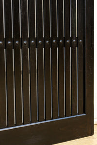 幅913ミリ 平格子づくりで壮観な眺めが魅了する全面幅広格子戸 F8572 在庫2枚