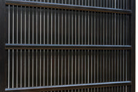 幅913ミリ 平格子づくりで壮観な眺めが魅了する全面幅広格子戸 F8572 在庫2枚