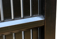 幅913ミリ 平格子づくりで壮観な眺めが魅了する全面幅広格子戸 F8572 在庫2枚