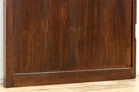 幅604ミリ 2種類の和ガラスでレトロな面持ちのスリムガラス戸 F8577 在庫1枚