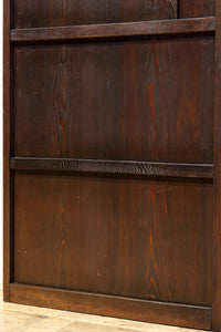 幅604ミリ 2種類の和ガラスでレトロな面持ちのスリムガラス戸 F8577 在庫1枚